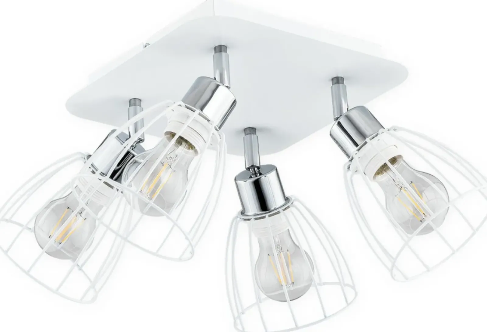 Sklep Kaja Nowoczesna lampa z reflektorami O2694 P4 BIA HORNET | Kaja Oświetlenie Flash Sale