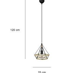 Sklep Kaja Nowoczesna lampa ze sznurkiem 8801/1 ZWIS - 06 PIRAMIDA | Kaja Best