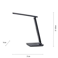 Sklep Kaja Nowoczesna lampka biurkowa LED do nauki 4595-18 z serii ADRIANO | Kaja* Lampy Led|Lampki Biurkowe