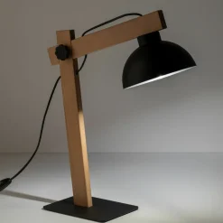Sklep Kaja Nowoczesna lampka biurkowa, drewniane ramię TK 5346 z serii OSLO* Lampki Biurkowe