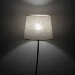 Sklep Kaja Nowoczesna lampka podłogowa do sypialni TK 16028 NICOLA BROWN | Kaja* Lampy Podłogowe Z Abażurem|Tradycyjne Lampy Podłogowe