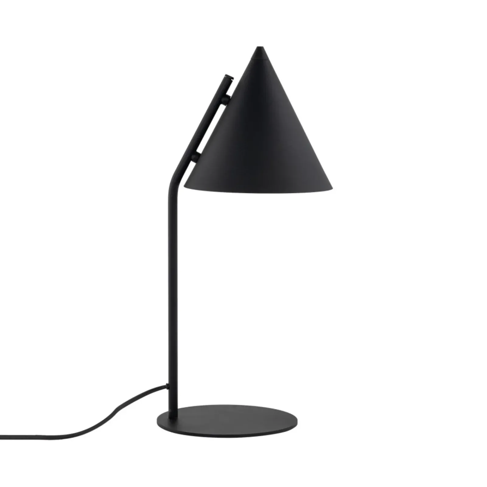 Sklep Kaja Nowoczesna lampka stołowa - stożek TK 16009 CONO BLACK | Kaja* Nowoczesne Lampki Stołowe
