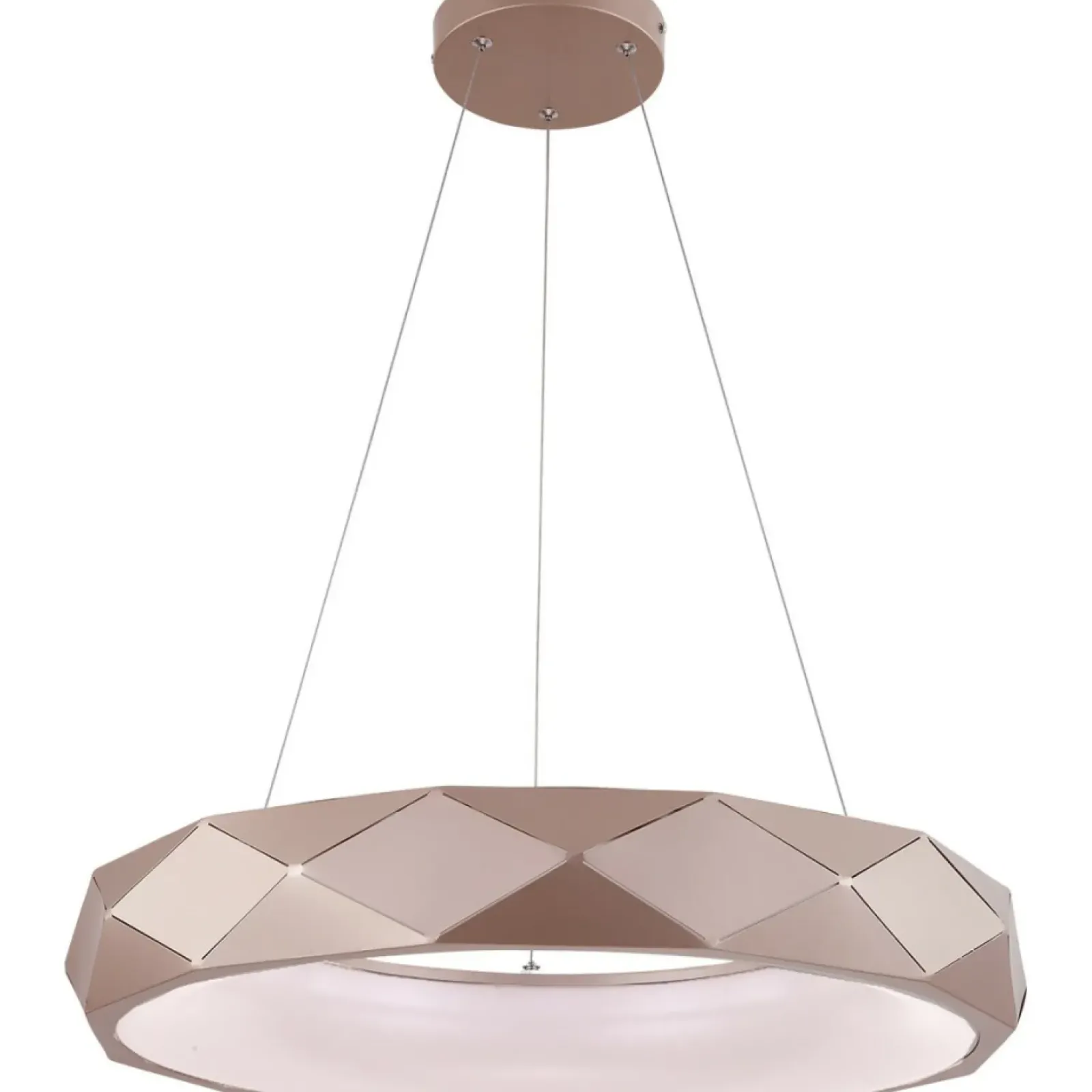 Sklep Kaja Nowoczesna, ledowa lampa do salonu LP-8069/1P LED GD z serii REUS New