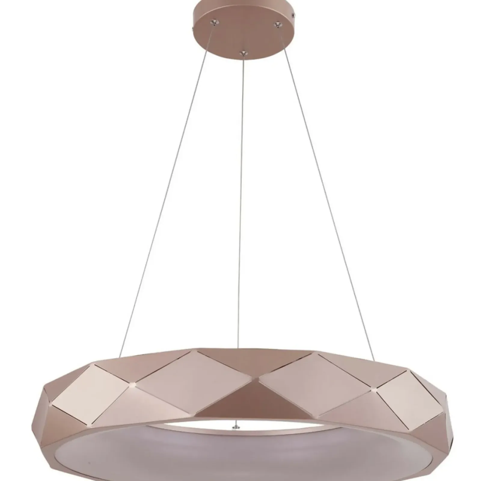 Sklep Kaja Nowoczesna, ledowa lampa do salonu LP-8069/1P LED GD z serii REUS New