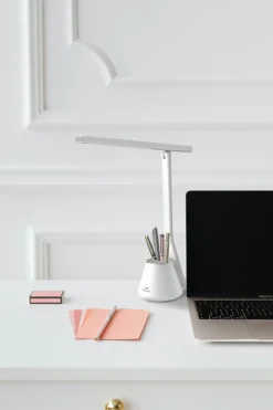 Sklep Kaja Nowoczesna, ledowa lampka biurkowa K-BL1066 BIAŁY KIKI | Kaja* Lampki Biurkowe|Lampy Led