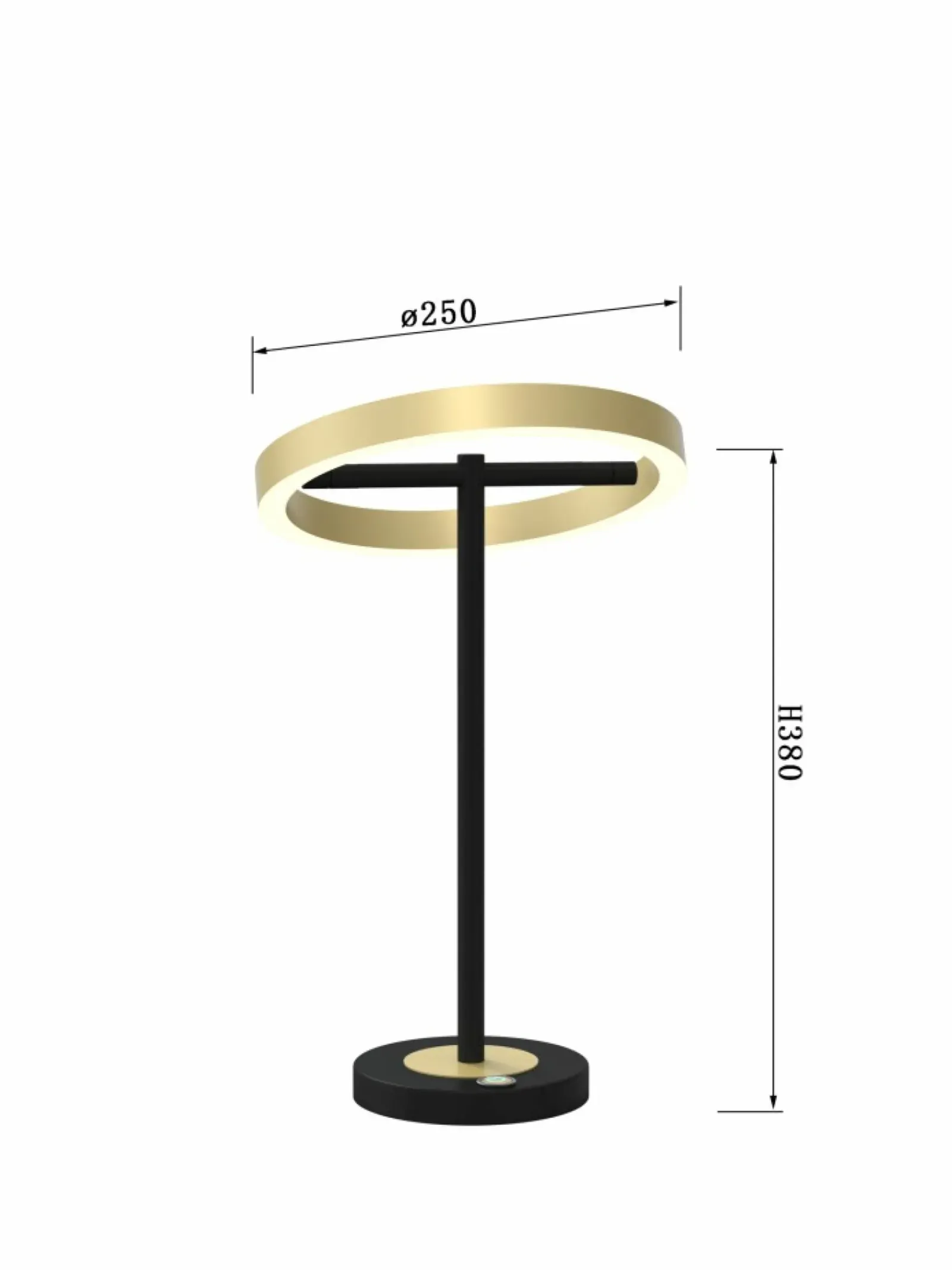 Sklep Kaja Nowoczesna, ledowa lampka stołowa WF 8016-104 BREST | Kaja* Nowoczesne Lampki Stołowe|Lampy Led