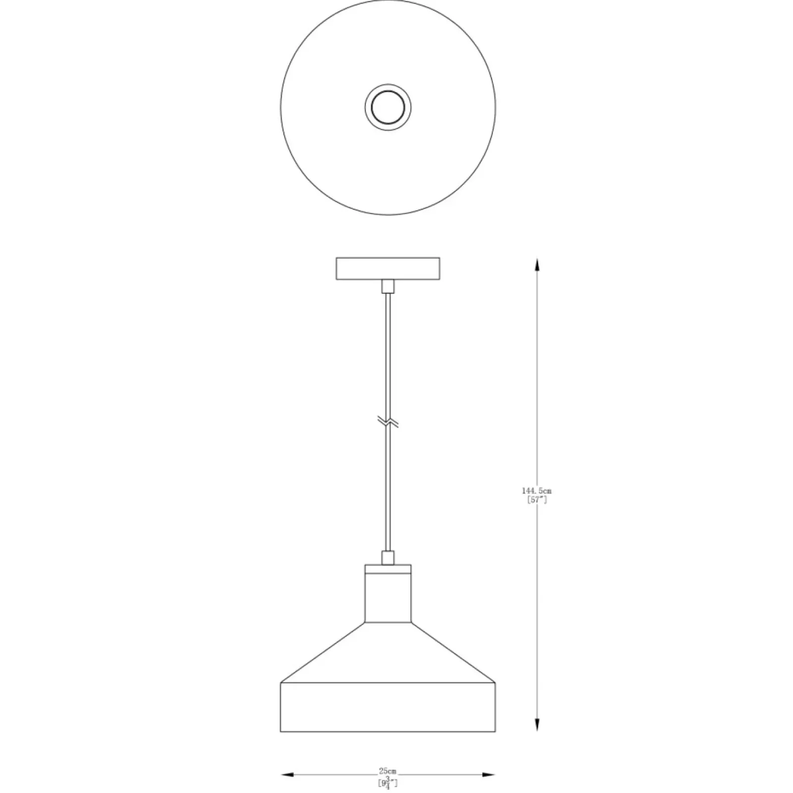 Sklep Kaja Nowoczesna, minimalistyczna lampa wisząca A8016L z serii SIGMA | Kaja Shop