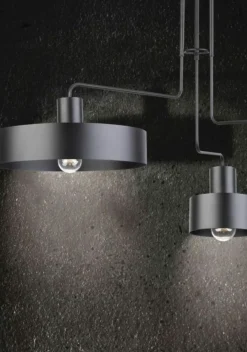 Sklep Kaja Nowoczesna, minimalistyczna lampa do salonu SIG 31553 z serii VASCO czarny Cheap