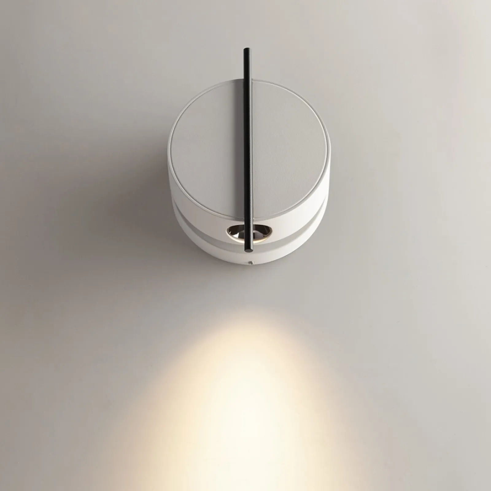 Sklep Kaja Nowoczesna, okrągła lampa ścienna MOD180WL-L4W3K1 NUANCE | Kaja* Lampy Led