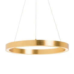 Sklep Kaja Nowoczesna, okrągła lampa wisząca PL200910-600-GD CARLO | Kaja Online