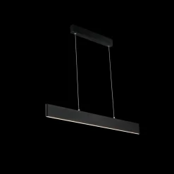 Sklep Kaja Nowoczesna, prosta lampa wisząca LED P010PL-L23B STEP | Kaja czarny Sale