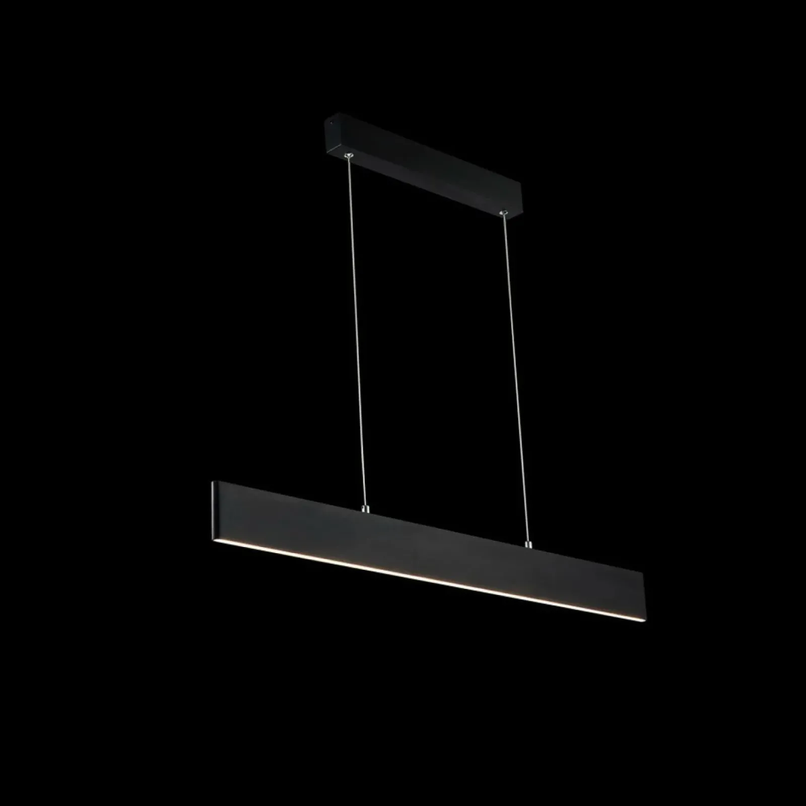 Sklep Kaja Nowoczesna, prosta lampa wisząca LED P010PL-L23B STEP | Kaja czarny Sale