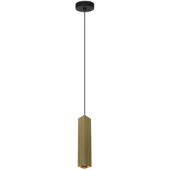 Sklep Kaja Nowoczesna, punktowa lampa wisząca PND-37492-1-GD TECNO | Kaja Outlet