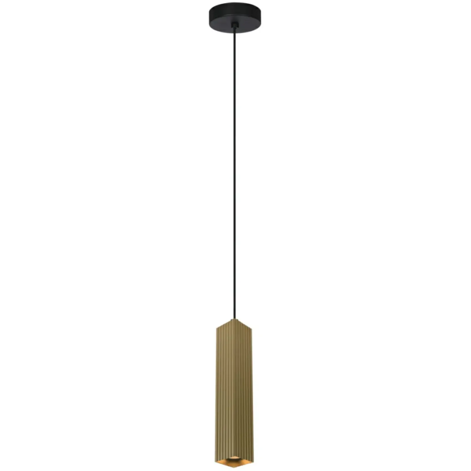 Sklep Kaja Nowoczesna, punktowa lampa wisząca PND-37492-1-GD TECNO | Kaja Outlet