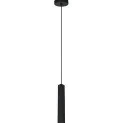Sklep Kaja Nowoczesna, punktowa lampa na zwisie PND-83920-1-BK RILOK | Kaja Store