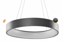 Sklep Kaja Nowoczesna sterowana lampa wisząca LED AZ3977 SOLVENT | Kaja szary Store
