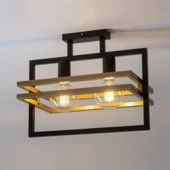 Sklep Kaja Nowoczesna, stylowa lampa sufitowa do holu SIG 32401 MERCI CZ/ZŁ Sale