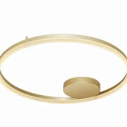 Sklep Kaja Nowoczesna złota lampa sufitowa LED okrągła AZ4704 HALO | Kaja złoty Cheap