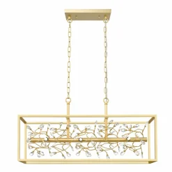 Sklep Kaja Nowoczesna, złota lampa wisząca nad stół P0578-06C-V7V7 SPRING | Kaja Flash Sale