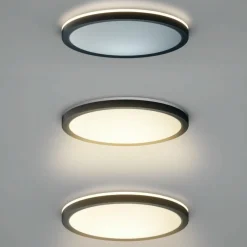Sklep Kaja Nowoczesny plafon LED do salonu ⌀40 PLF-63452-400R-36W-BL CORTE | Kaja* Lampy Led|Plafony Nowoczesne