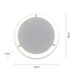Sklep Kaja Nowoczesny plafon LED o ciepłej barwie światła 15391-95 z serii RITUS szary Cheap