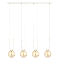Sklep Kaja Nowoczesny zwis do kuchni w stylu modern glamour 1117/4 GLAM | Kaja Best Sale