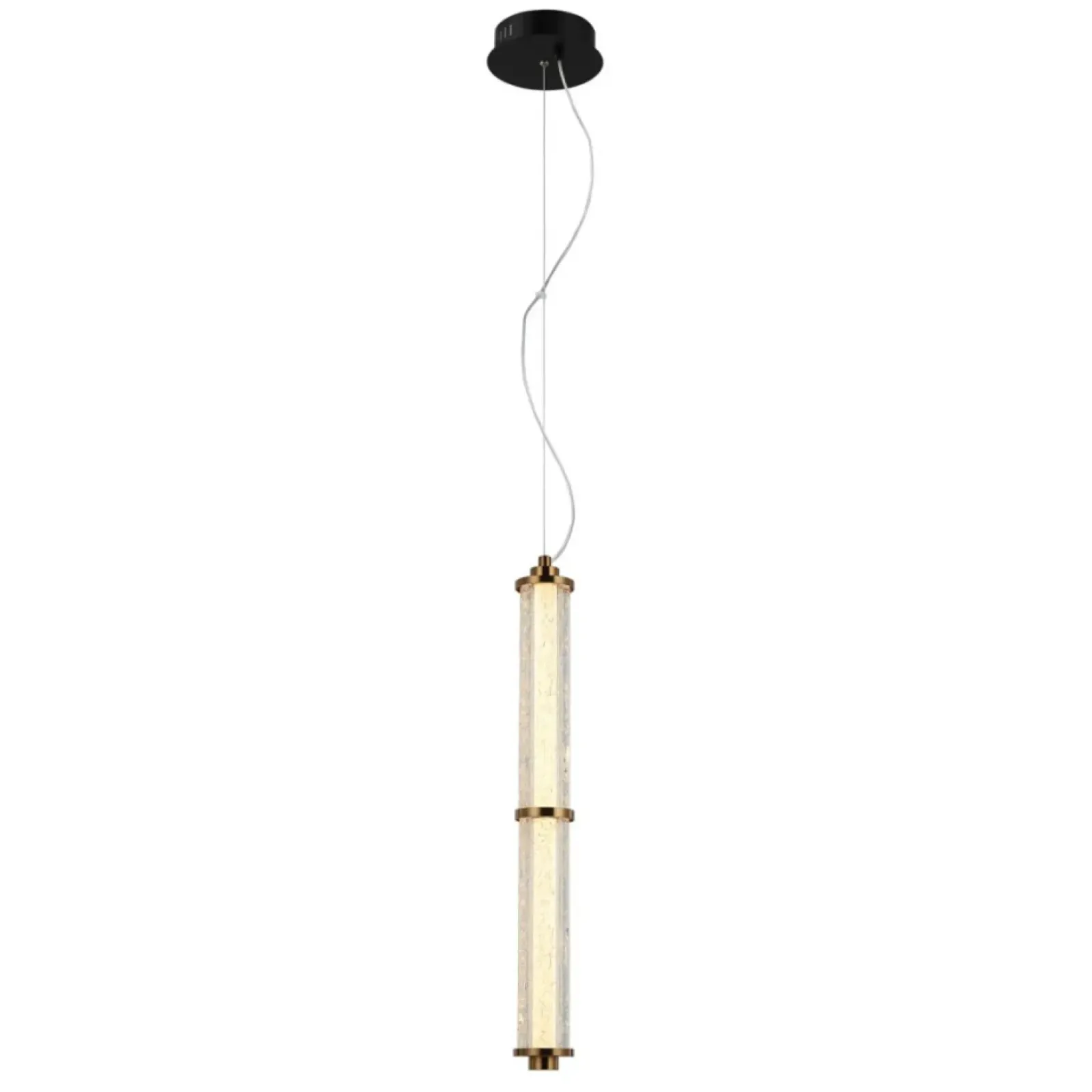 Sklep Kaja Nowoczesny zwis ze światłem LED PND-26384-2V-GD-CL SANPO | Kaja Best Sale
