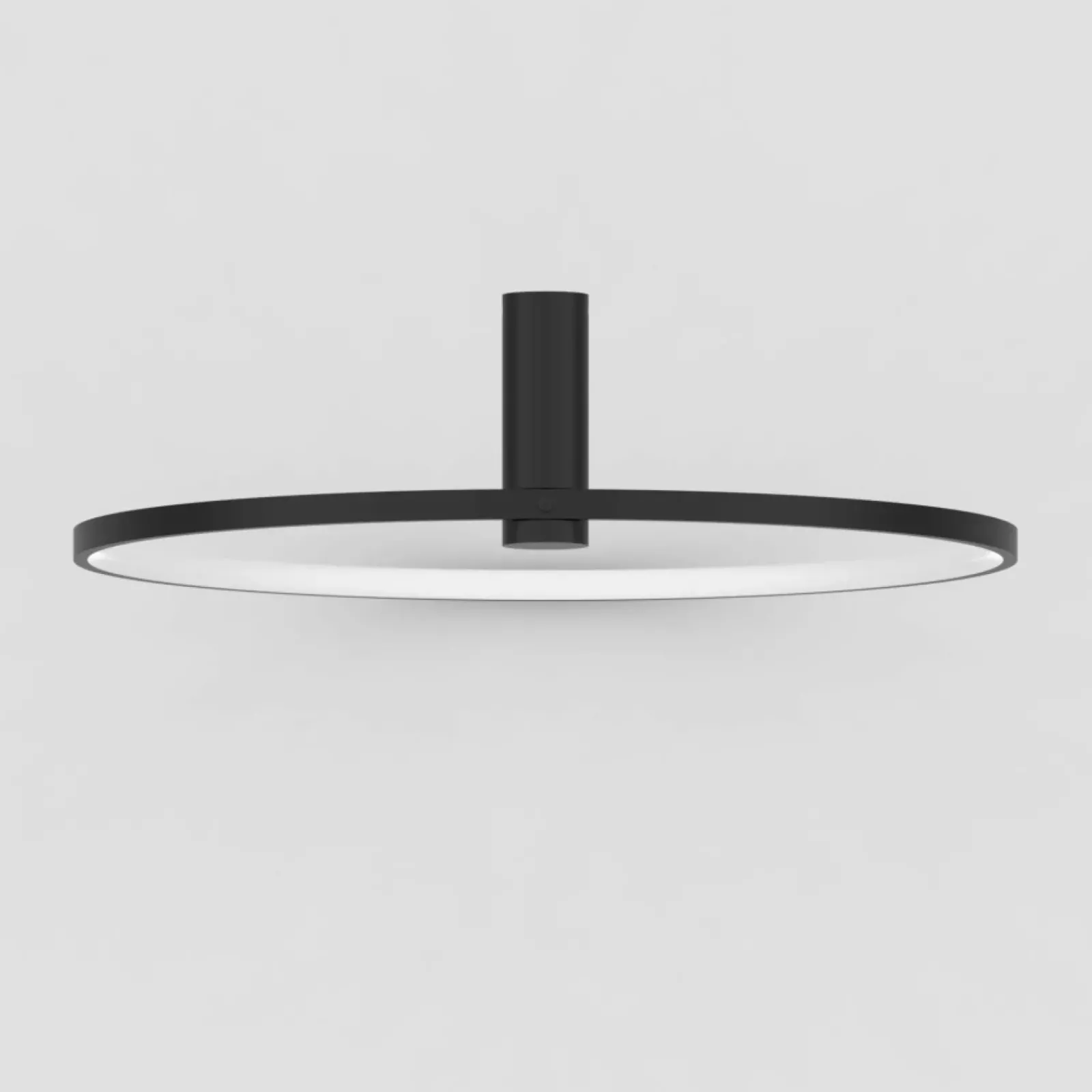 Sklep Kaja Obręcz ścienna, ledowy ring ⌀60 LP-999/1W S BK MIRROR | Kaja* Lampy Led