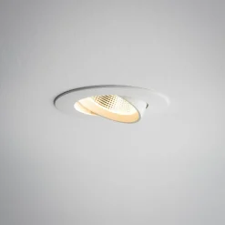 Sklep Kaja Oczko LED mocowane podtynkowo ⌀9cm 3000K 5W 10546 EGINA LED | Kaja* Lampy Led|Oprawy Podtynkowe