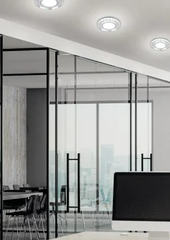 Sklep Kaja Oczko podtynkowe, wbudowany LED o mocy 10W 2273693 z serii RING | Kaja Oświetlen* Oprawy Podtynkowe