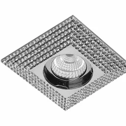 Sklep Kaja Oczko podtynkowe wysadzane kryształkami AZ1612 PIRAMIDE XL | Kaja* Oprawy Podtynkowe
