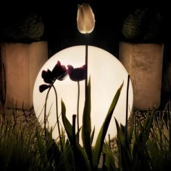 Sklep Kaja Ogrodowa lampa w kształcie kuli ⌀40cm EKO0458 GLOBO | Kaja Oświetlenie* Lampy Ogrodowe Stojące