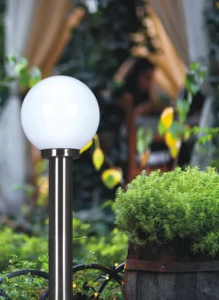 Sklep Kaja Ogrodowa lampa z mlecznym kloszem K-LP270-1000 ANA | Kaja Oświetlenie* Lampy Ogrodowe Stojące|Lampy Ogrodowe Stojące