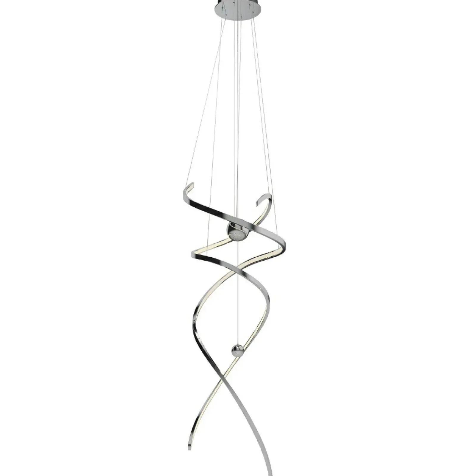 Sklep Kaja Ogromna, chromowana lampa na antresolę MX P0482D RITZ | Kaja Fashion