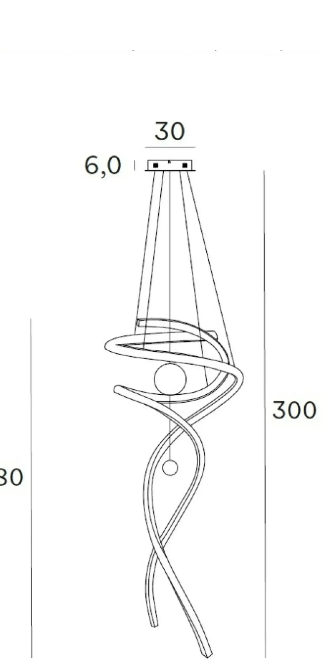 Sklep Kaja Ogromna, chromowana lampa na antresolę MX P0482D RITZ | Kaja Fashion