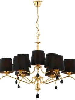 Sklep Kaja Ogromna, elegancka lampa wisząca JUP 1797 EGIDA | Kaja Oświetlenie* Żyrandole Z Abażurem|Randole Tradycyjne