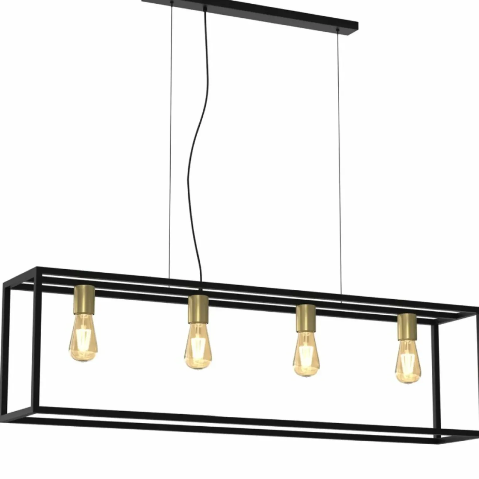 Sklep Kaja Okazała, geometryczna lampa nad stół LX 4417 FRAME | Kaja Oświetlenie Cheap