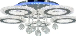 Sklep Kaja Okazała lampa sufitowa, LED o mocy 133W DRS2210/5 8C z serii MARBELLA chrom Hot