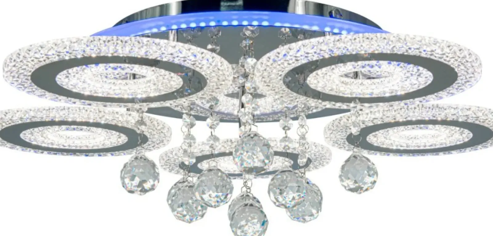 Sklep Kaja Okazała lampa sufitowa, LED o mocy 133W DRS2210/5 8C z serii MARBELLA chrom Hot
