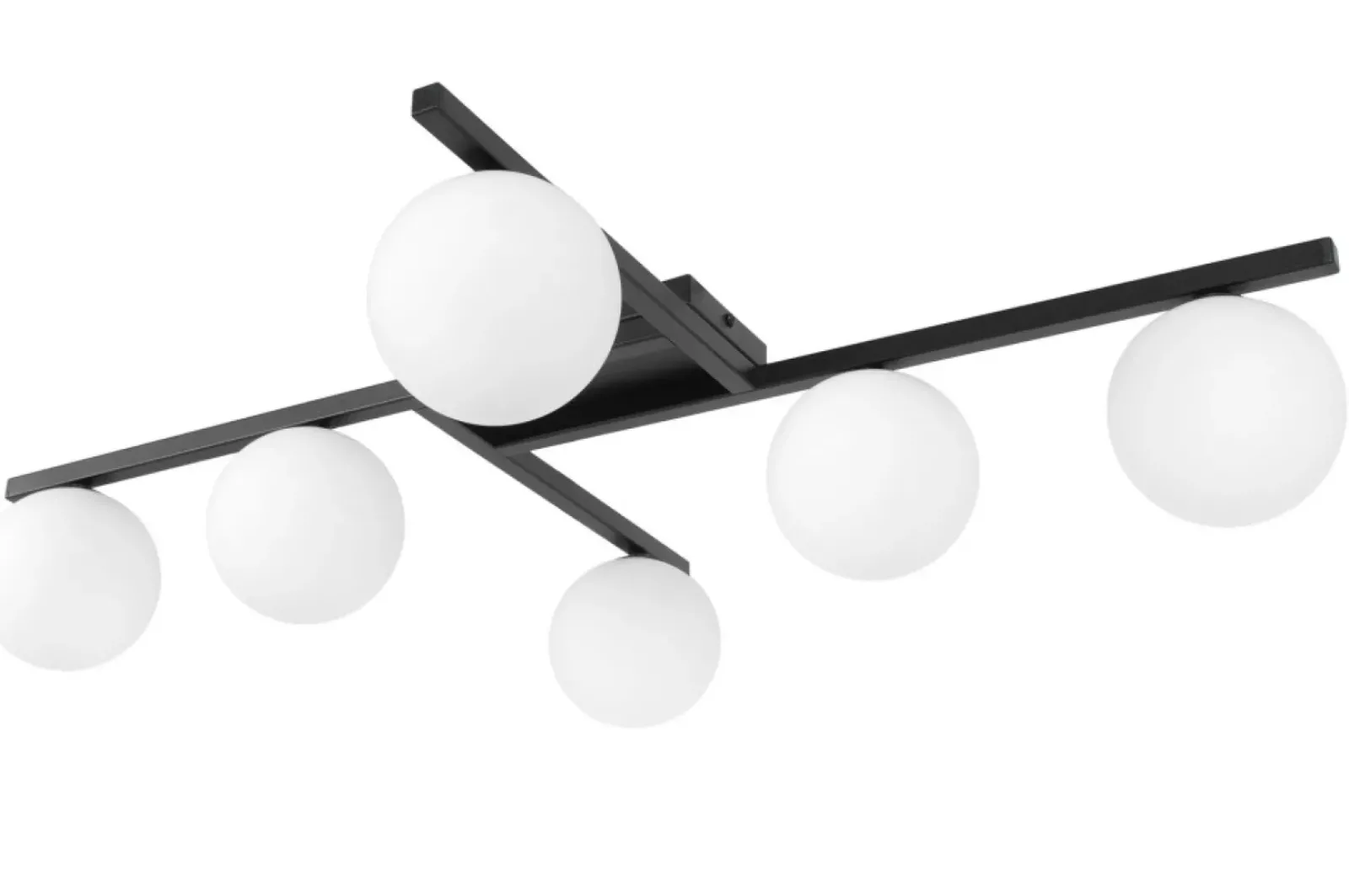 Sklep Kaja Okazała lampa sufitowa z białymi kloszami ⌀12 cm K-5461 z serii KORFU Hot