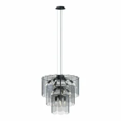 Sklep Kaja Okazała lampa wisząca do stylowego salonu MD3523-14L-EBCN NIRA | Kaja Shop