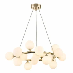 Sklep Kaja Okazała lampa wisząca z 20 kloszami P0462-20C-F7AA BOBO | Kaja Best