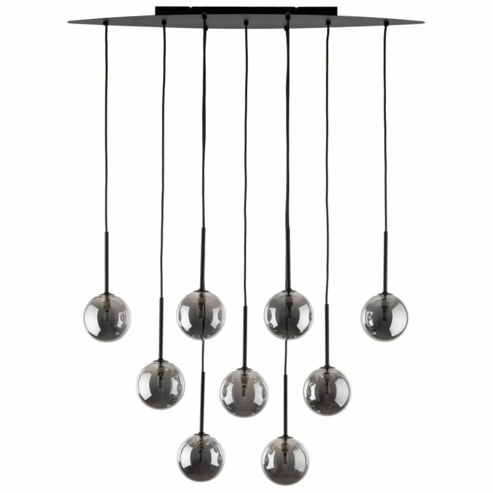 Sklep Kaja Okazała lampa wisząca z ciemnymi kloszami TK 6148 ESTERA BLACK | Kaja Online