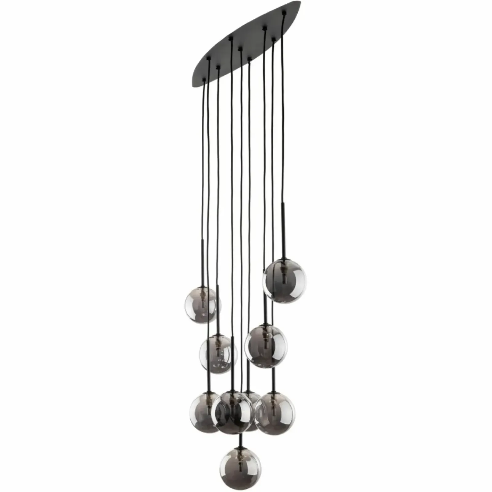Sklep Kaja Okazała lampa wisząca z ciemnymi kloszami TK 6148 ESTERA BLACK | Kaja Online