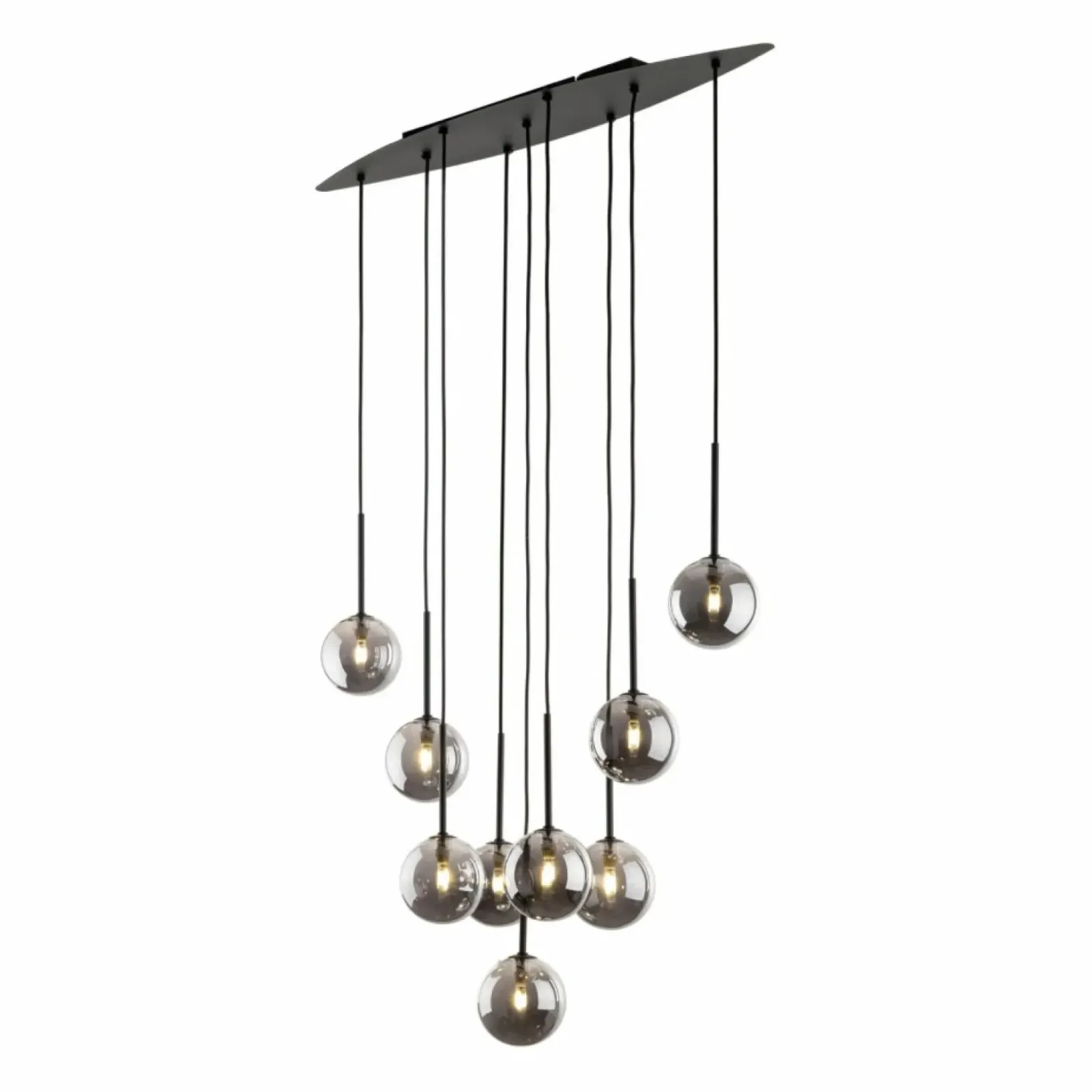 Sklep Kaja Okazała lampa wisząca z ciemnymi kloszami TK 6148 ESTERA BLACK | Kaja Online
