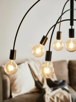 Sklep Kaja Okazała lampa wisząca z odsłoniętymi żarówkami 108288 | Kaja Best Sale