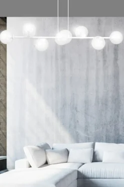 Sklep Kaja Okazała lampa wisząca z przezroczystymi kloszami 877/8 | Kaja Outlet