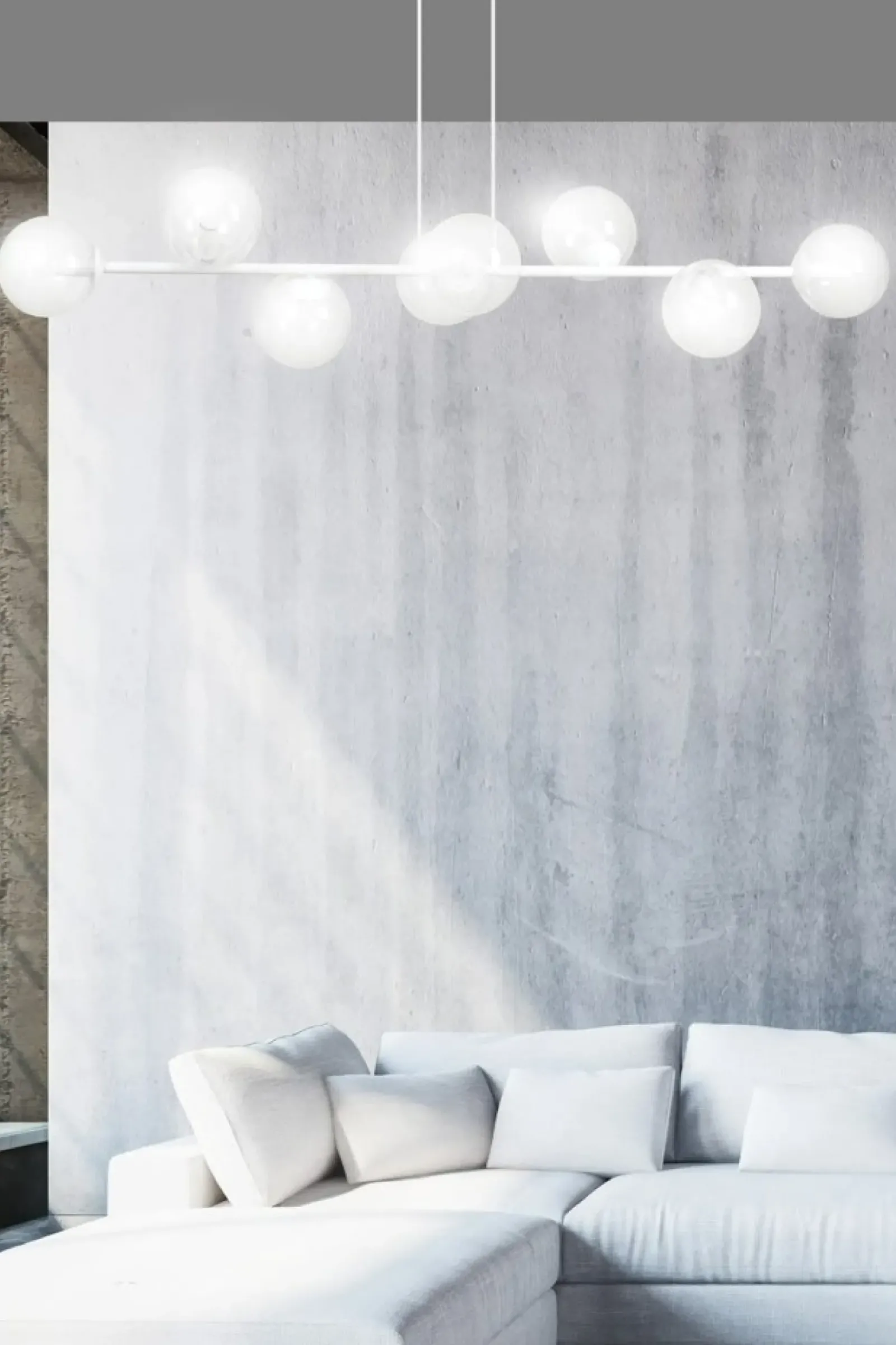 Sklep Kaja Okazała lampa wisząca z przezroczystymi kloszami 877/8 | Kaja Outlet