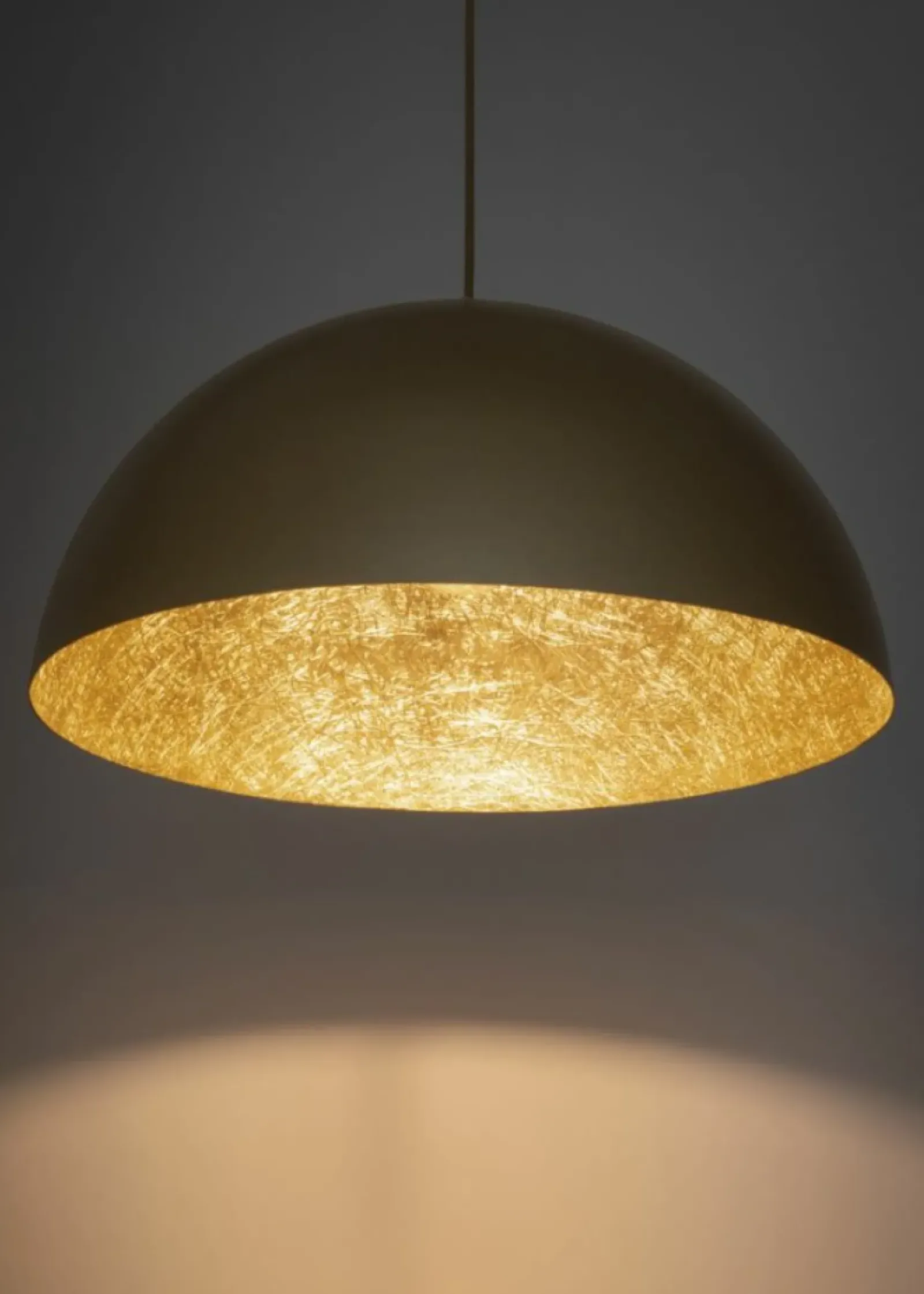 Sklep Kaja Okazała lampa wisząca ze złotym kloszem SIG 32293 z serii SFERA 50 ZŁ Flash Sale