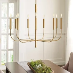 Sklep Kaja Okazały żyrandol, elegancka lampa FE-BRIANNA9-BB z serii BRIANNA* Randole Tradycyjne
